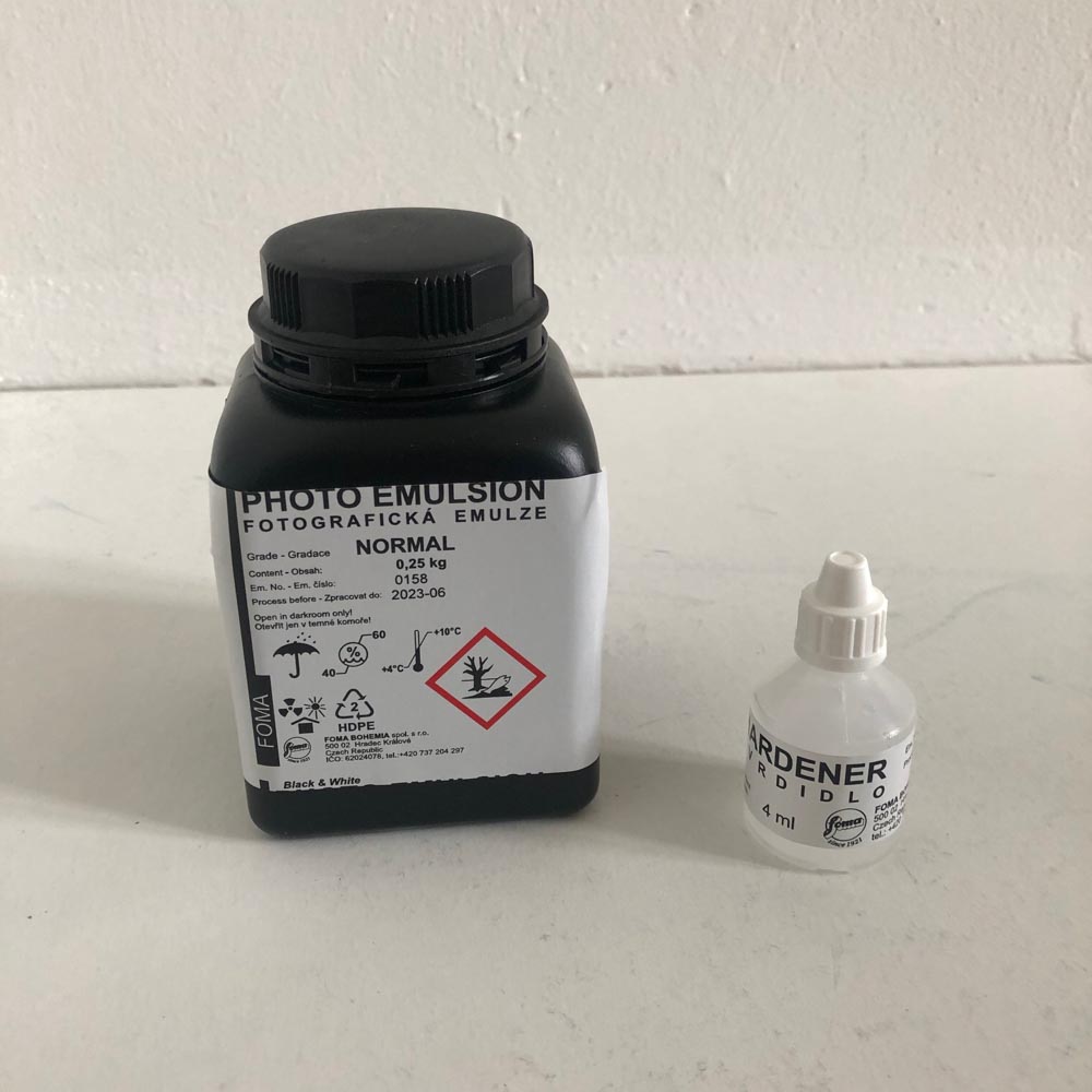 Fomaspeed Liquid Photo Emulsion with Hardener - 1 kg