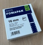 fomapan cine film 100ft
